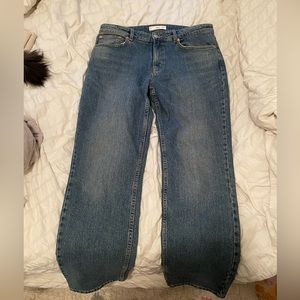 Mango straight leg jeans
